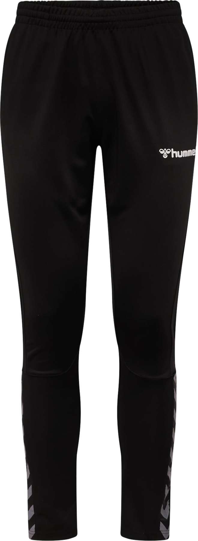 Sportovní kalhoty Hummel šedý melír / černá / bílá