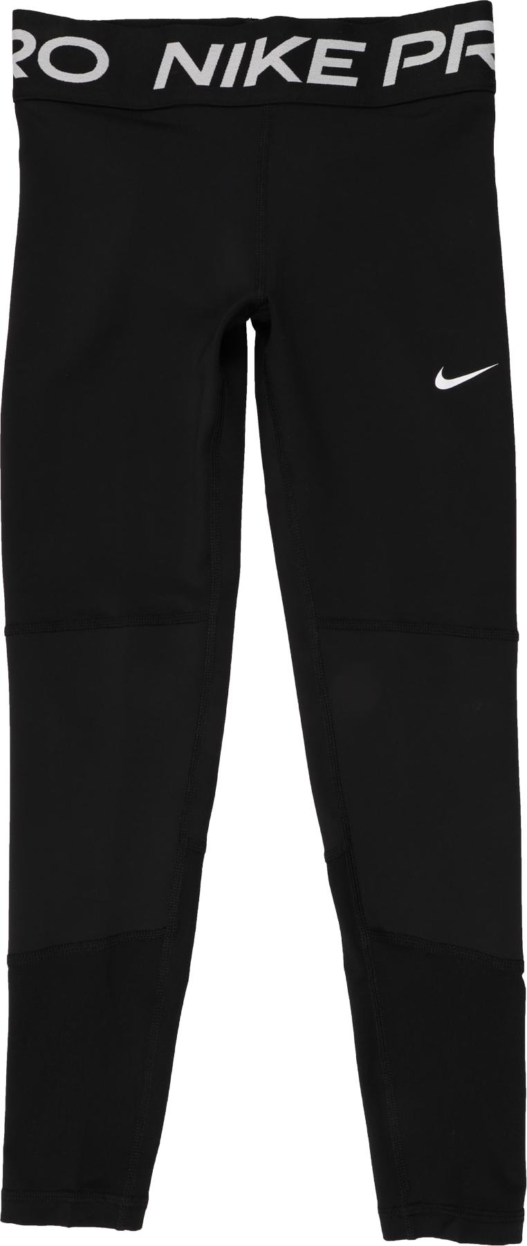 Sportovní kalhoty Nike světle šedá / černá / bílá