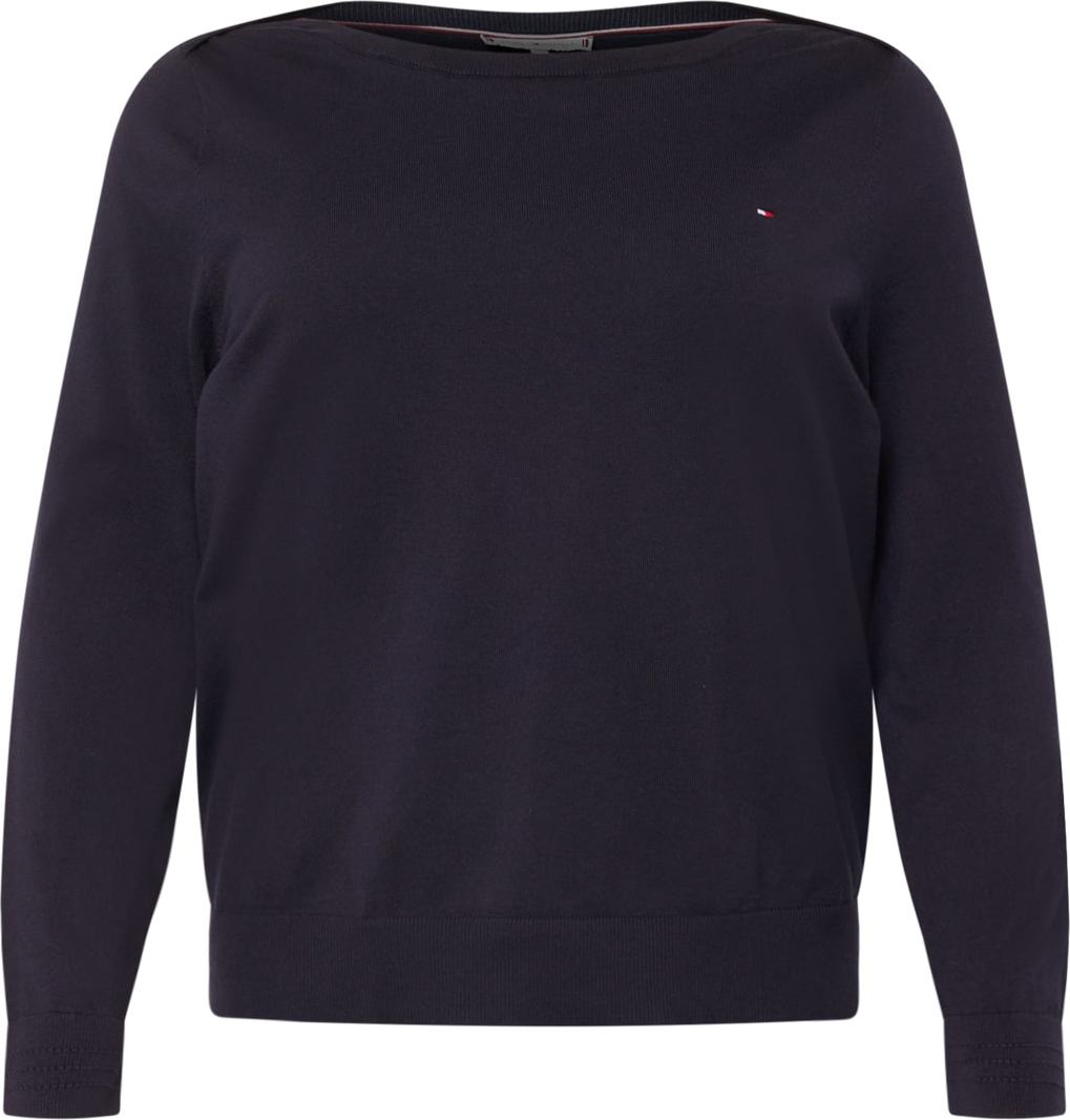 Svetr Tommy Hilfiger Curve noční modrá