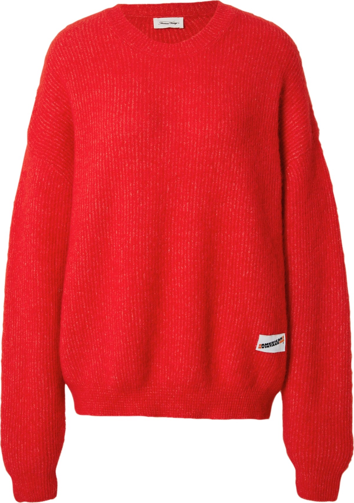 Svetr American vintage oranžová / červená / černá / bílá