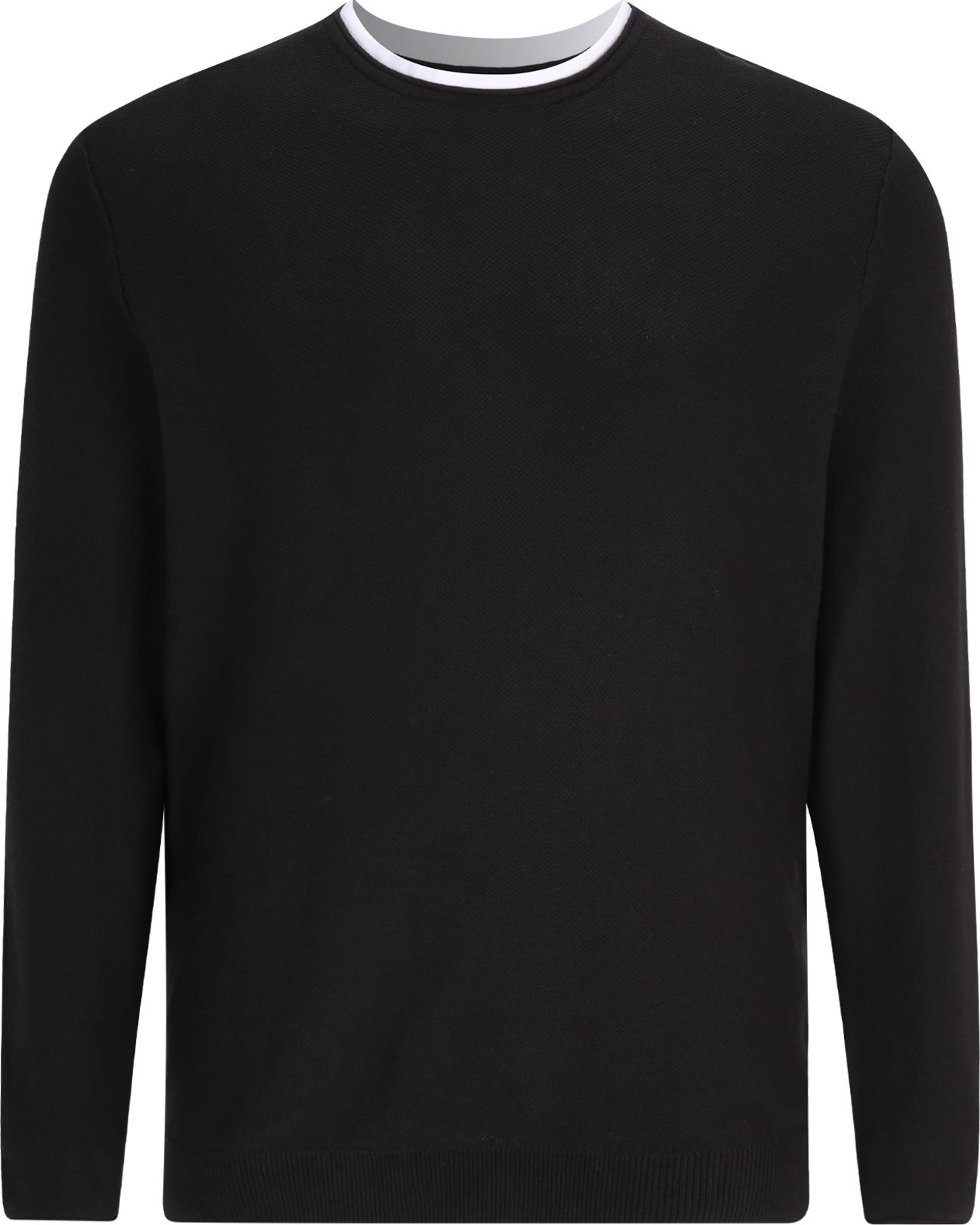 Svetr 'TWINN' Jack & Jones Plus černá
