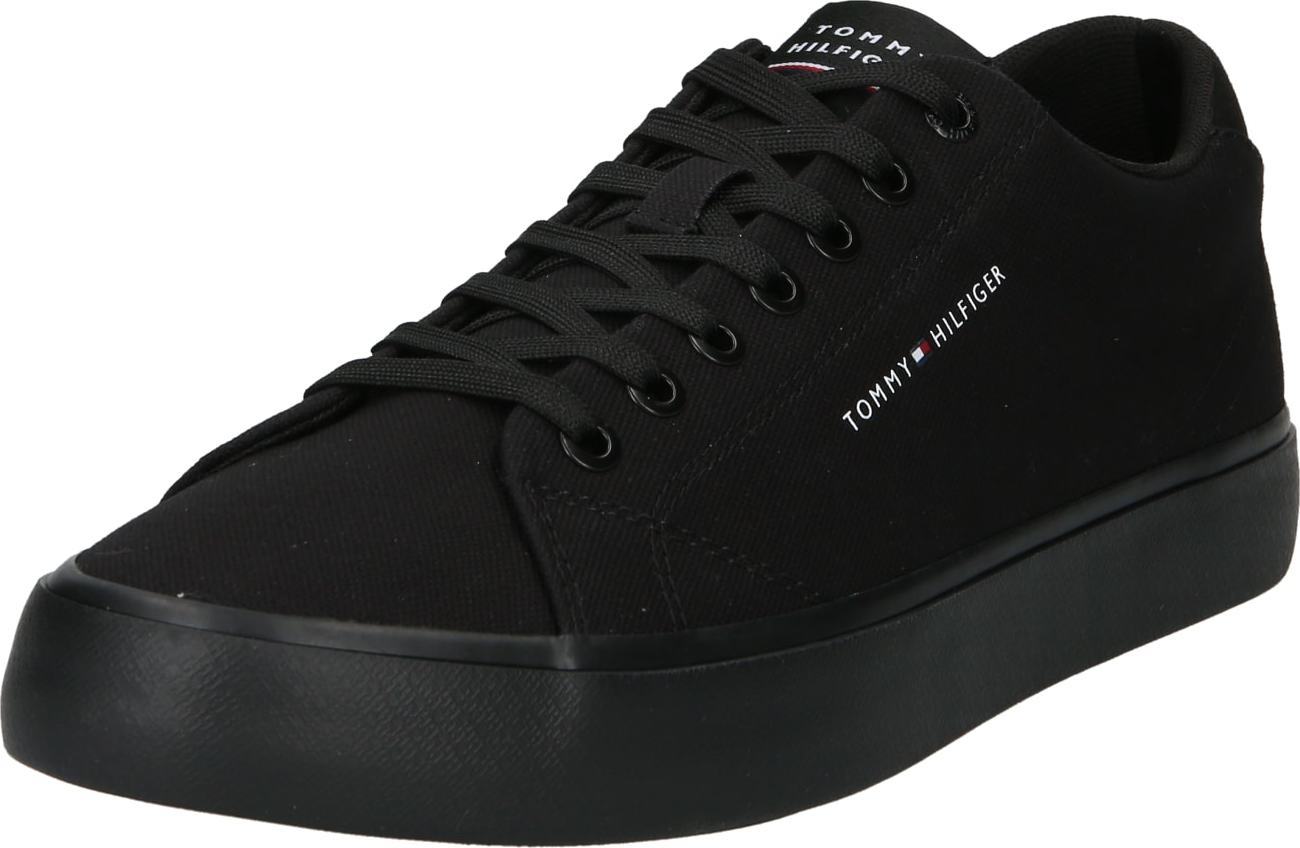 Tenisky Tommy Hilfiger jasně červená / černá / bílá