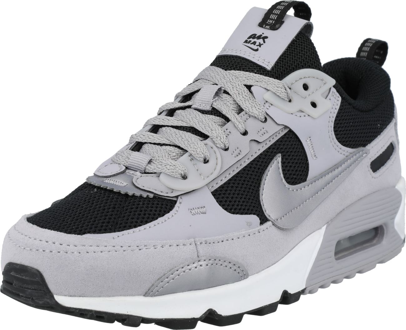 Tenisky 'AIR MAX 90 FUTURA' Nike Sportswear šedá / černá