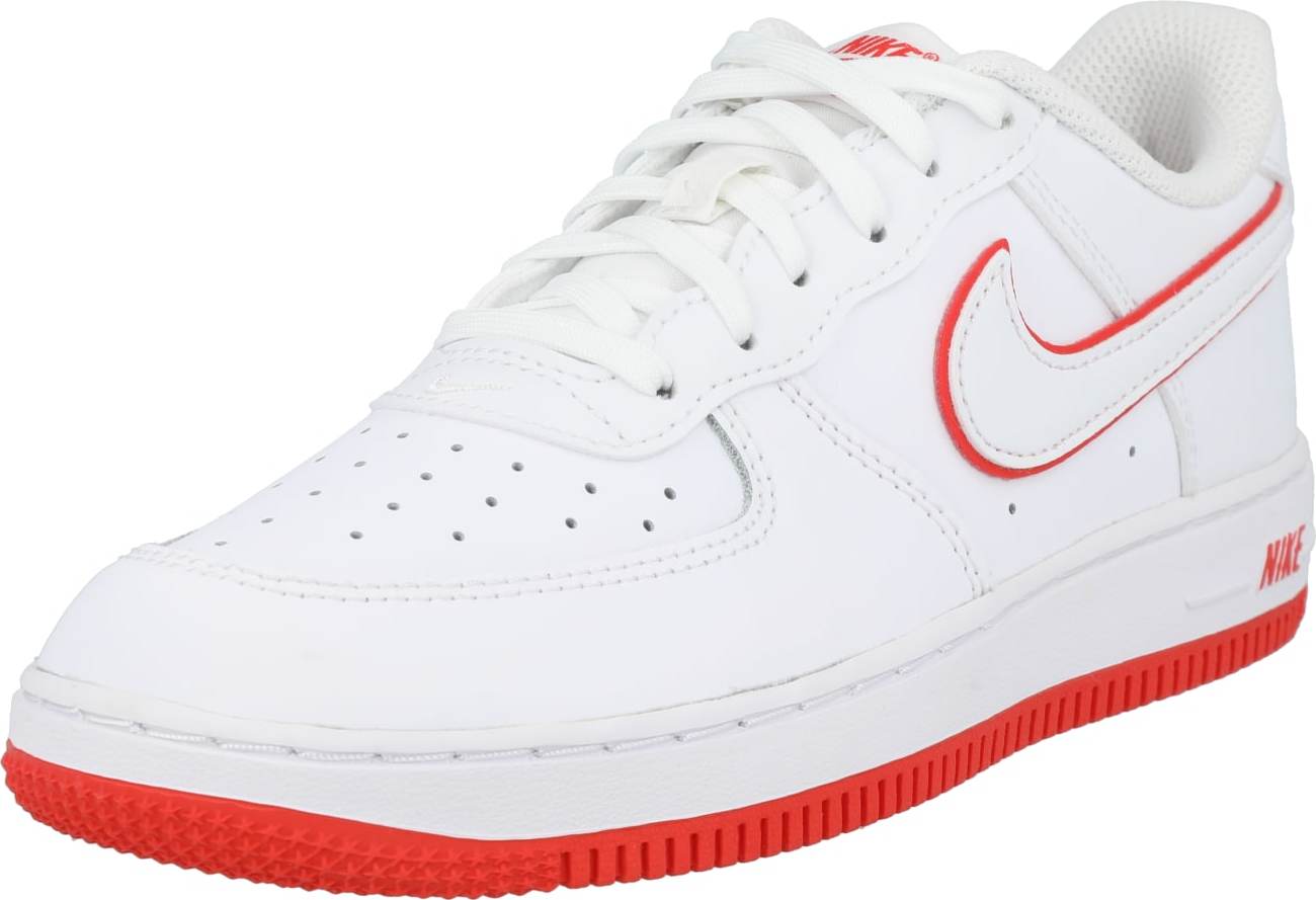 Tenisky 'FORCE 1' Nike Sportswear červená / bílá