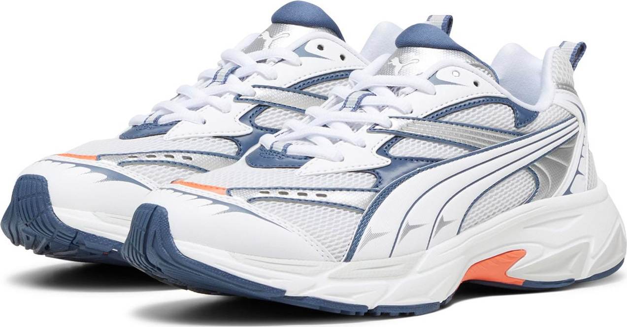 Tenisky 'Morphic' Puma enciánová modrá / stříbrně šedá / bílá
