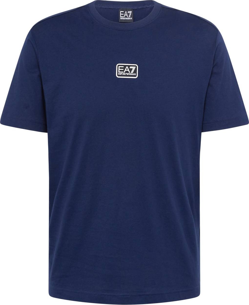 Tričko EA7 Emporio Armani námořnická modř / bílá