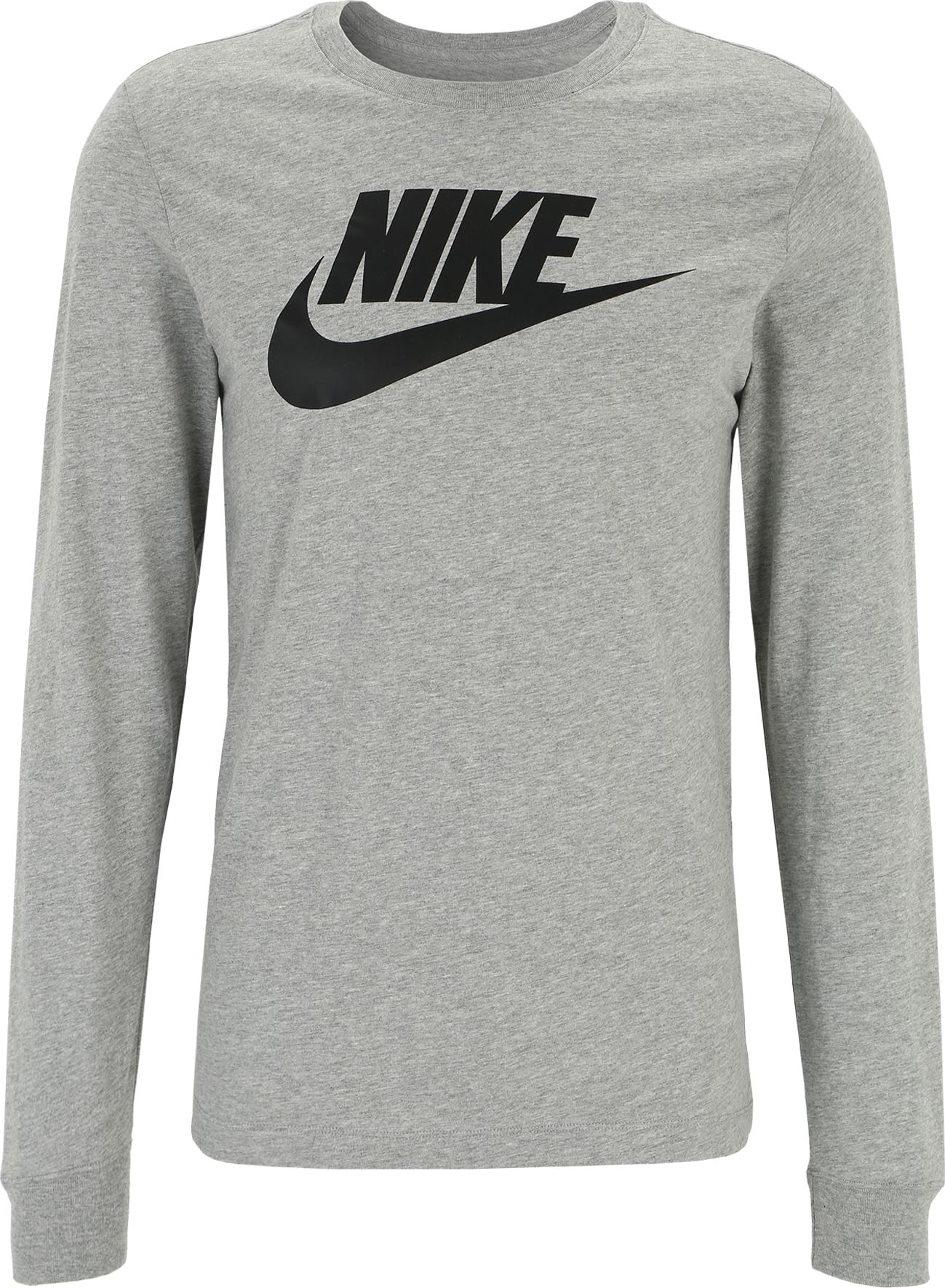 Tričko Nike Sportswear šedá / černá