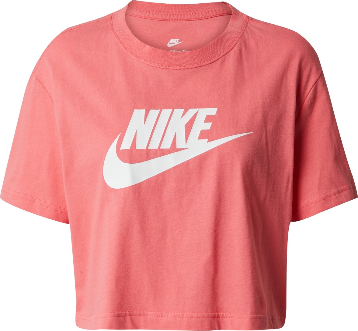 Tričko Nike Sportswear lososová / bílá