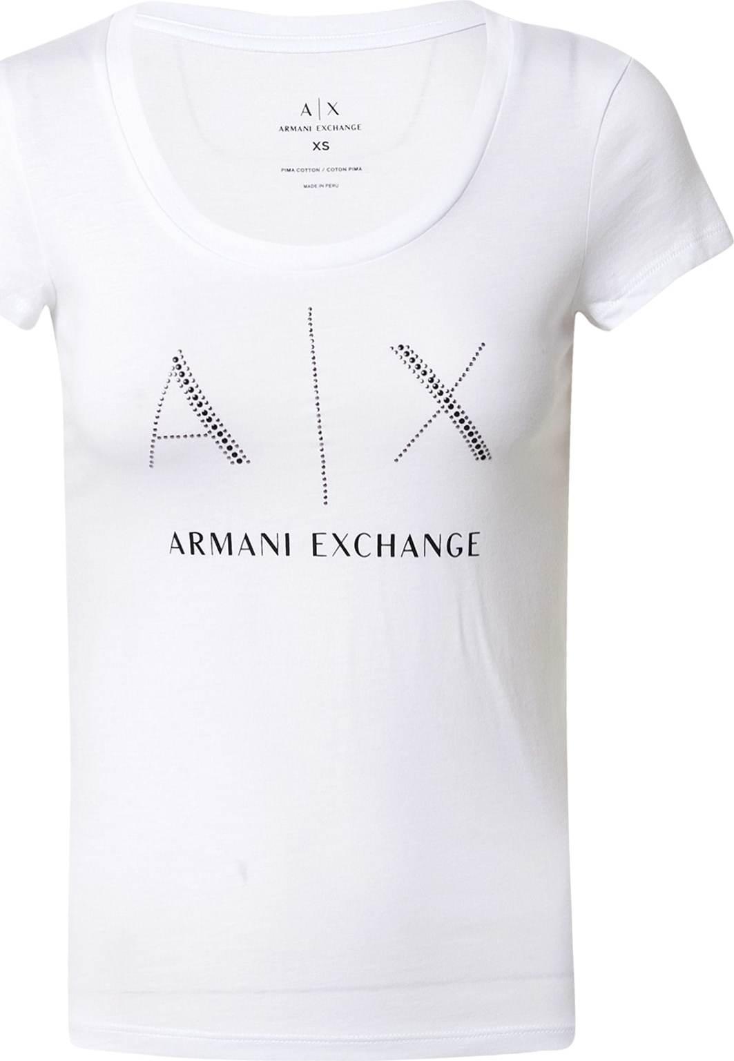 Tričko Armani Exchange bílá