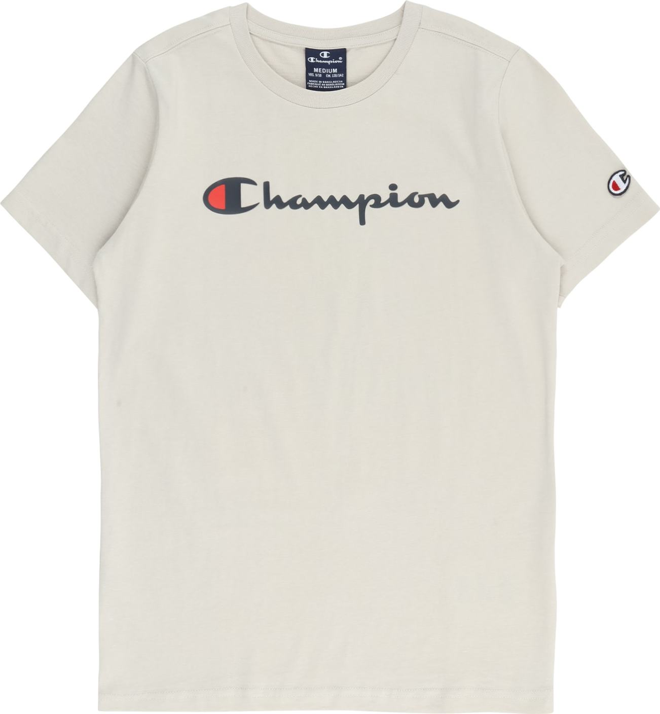 Tričko Champion Authentic Athletic Apparel marine modrá / světle šedá / červená
