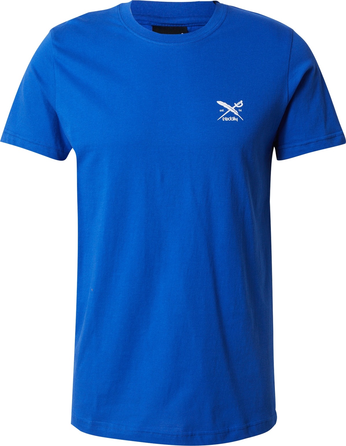 Tričko 'Chestflag' Iriedaily modrá / bílá