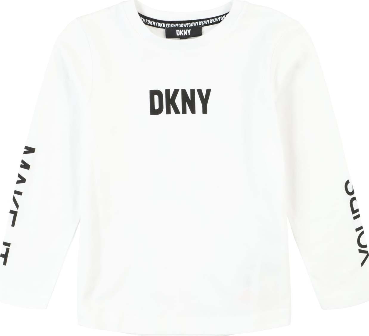 Tričko DKNY černá / bílá