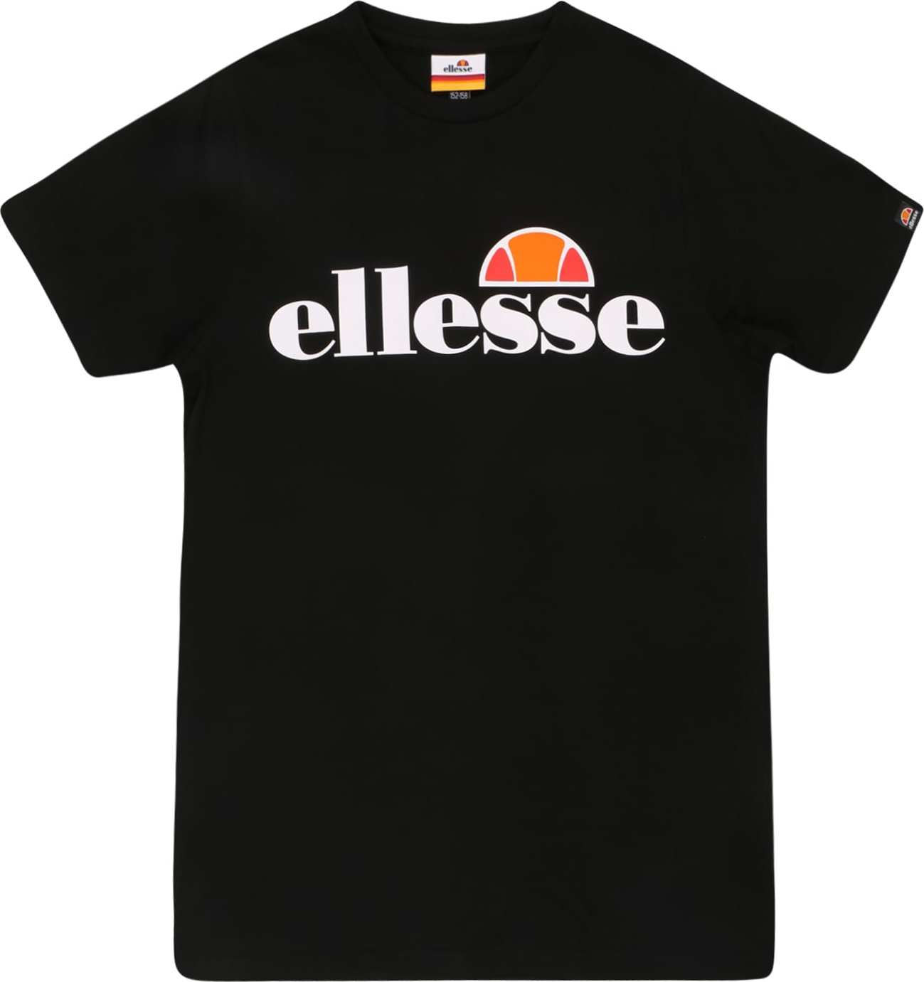 Tričko 'Jena' Ellesse oranžová / červená / černá / bílá
