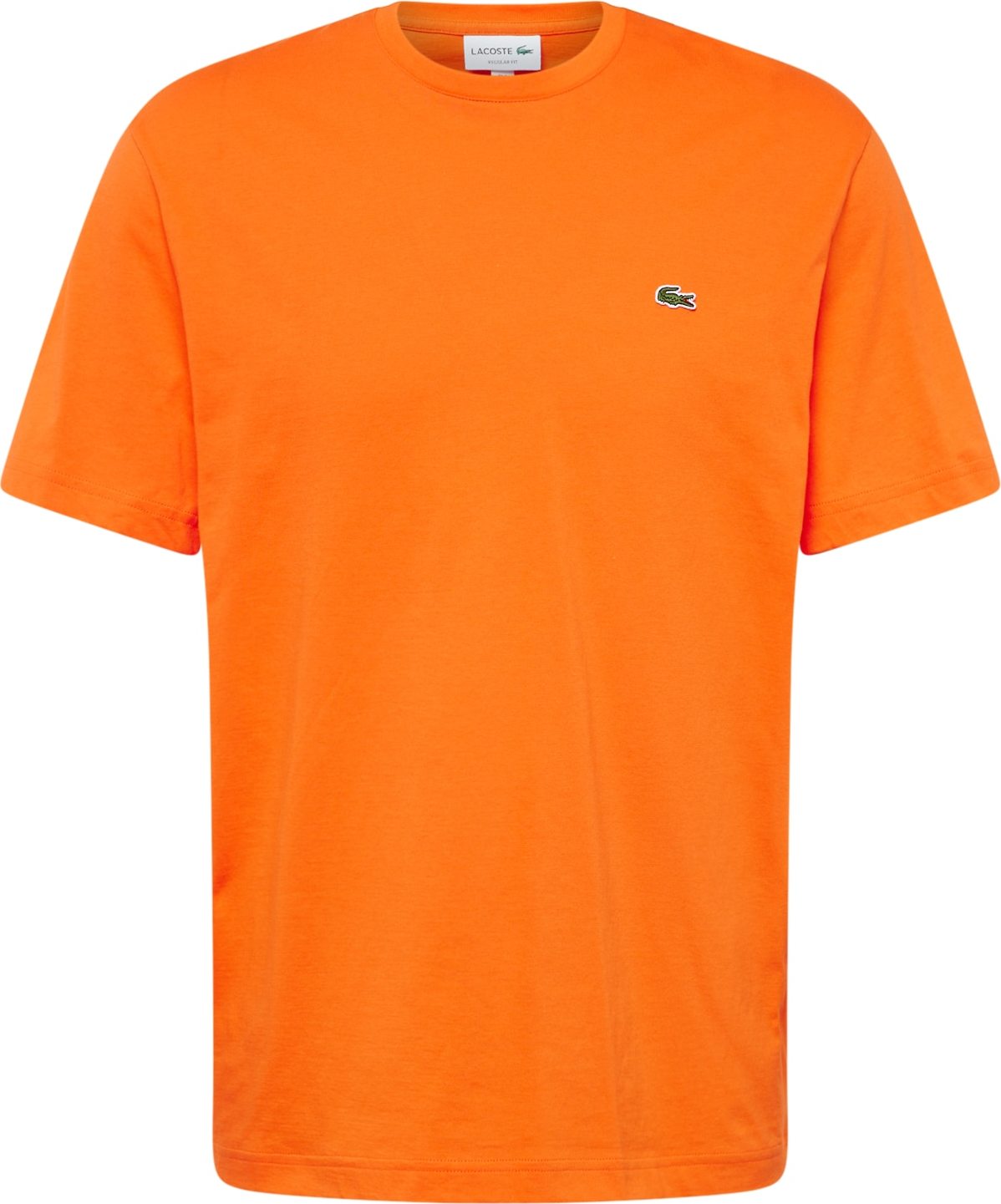 Tričko Lacoste svítivě oranžová