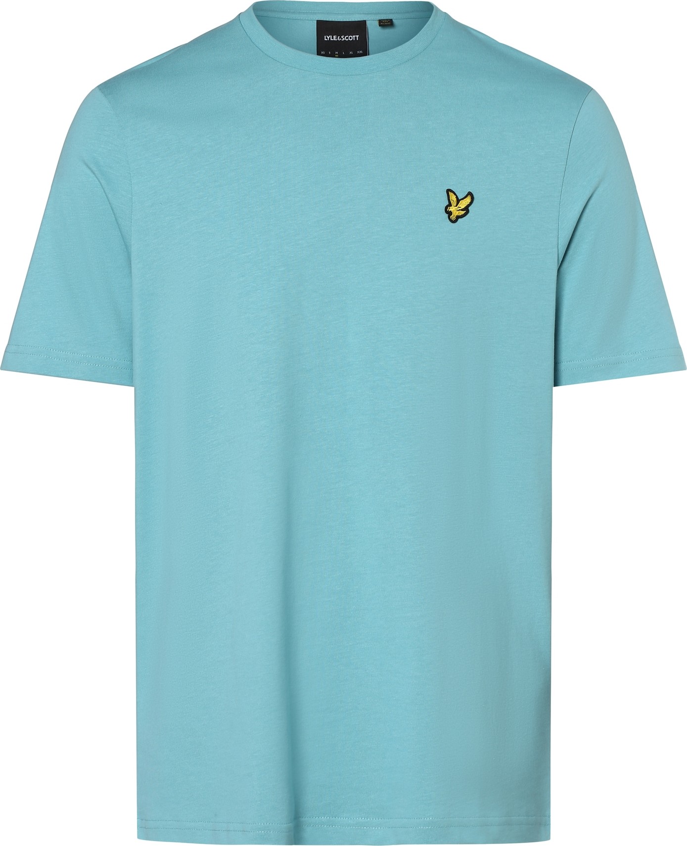 Tričko Lyle & Scott tyrkysová / žlutá / černá