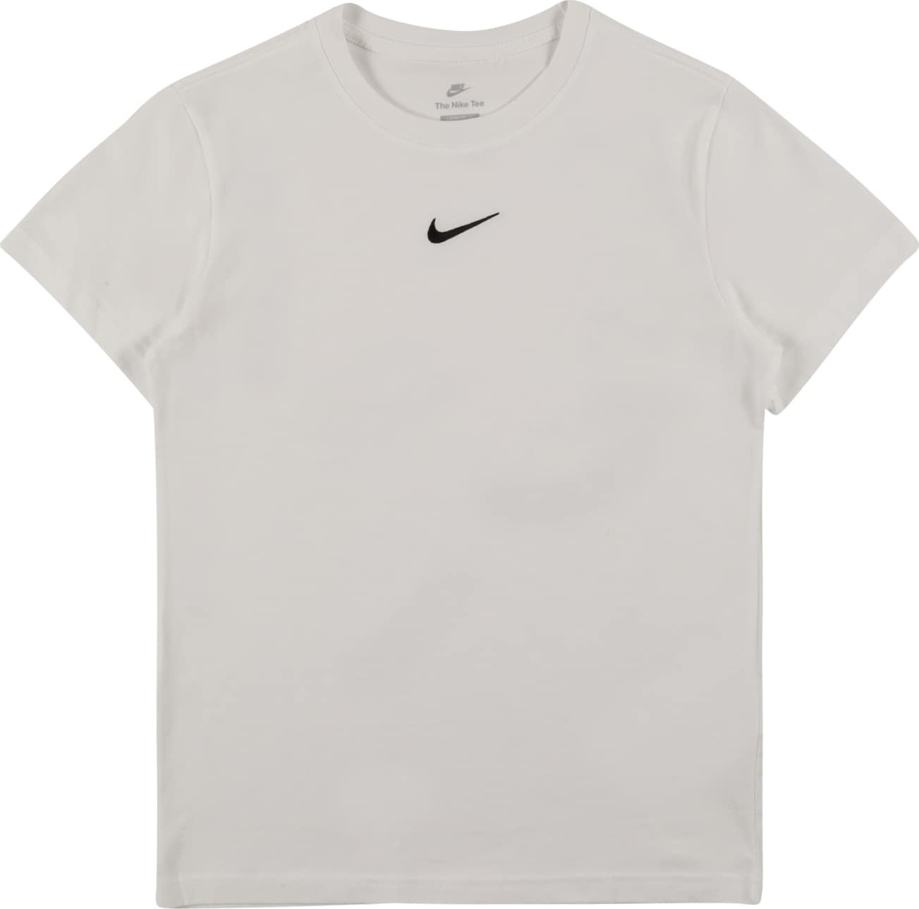 Tričko Nike Sportswear černá / bílá