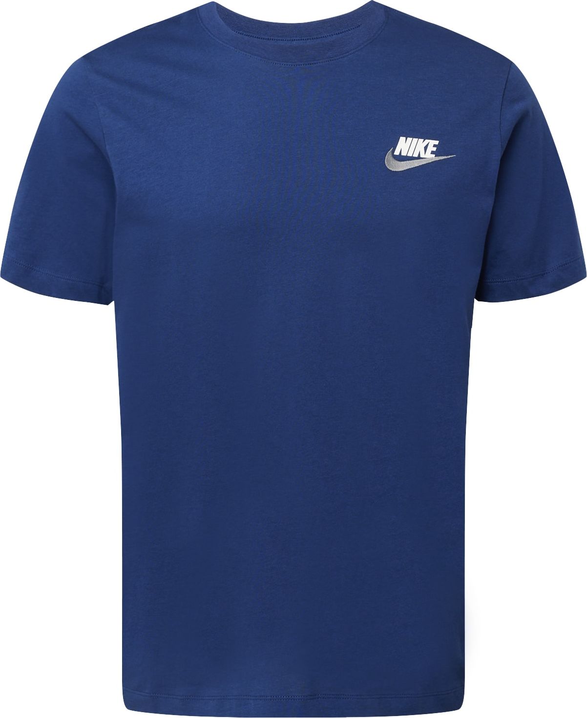 Tričko Nike Sportswear tmavě modrá / šedá / bílá