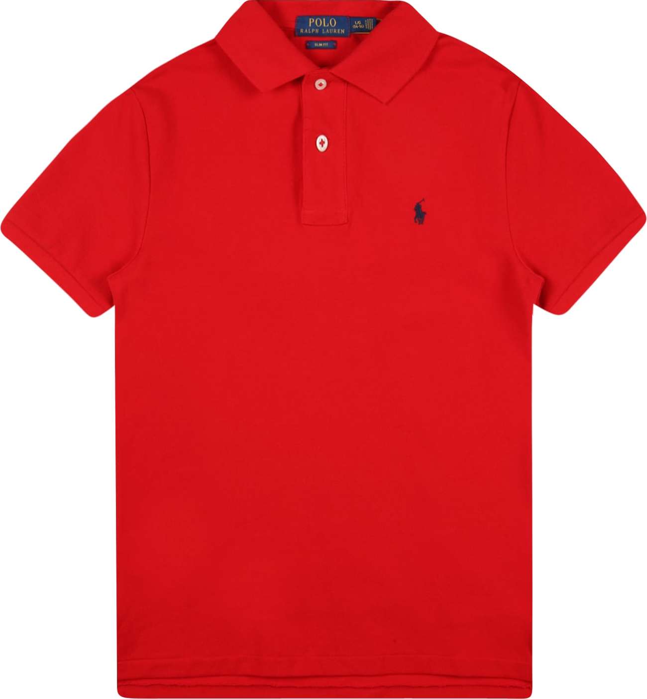 Tričko Polo Ralph Lauren marine modrá / červená