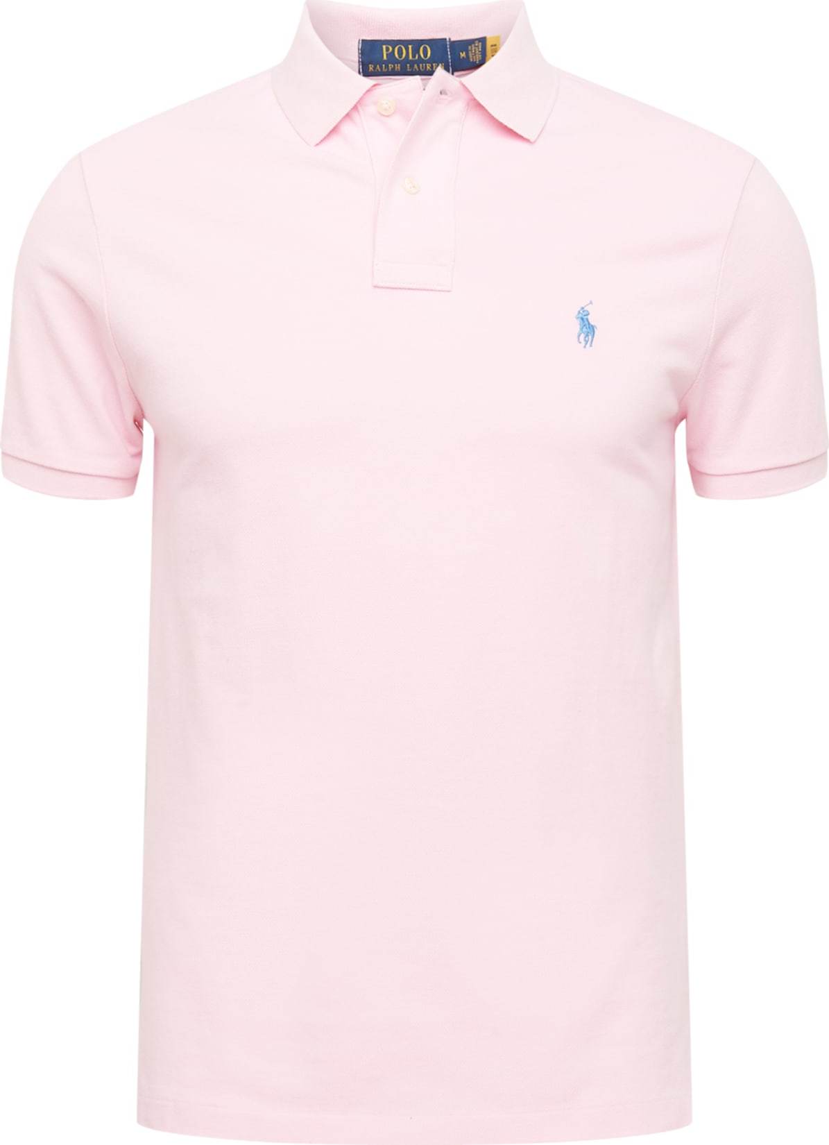 Tričko Polo Ralph Lauren nebeská modř / růžová