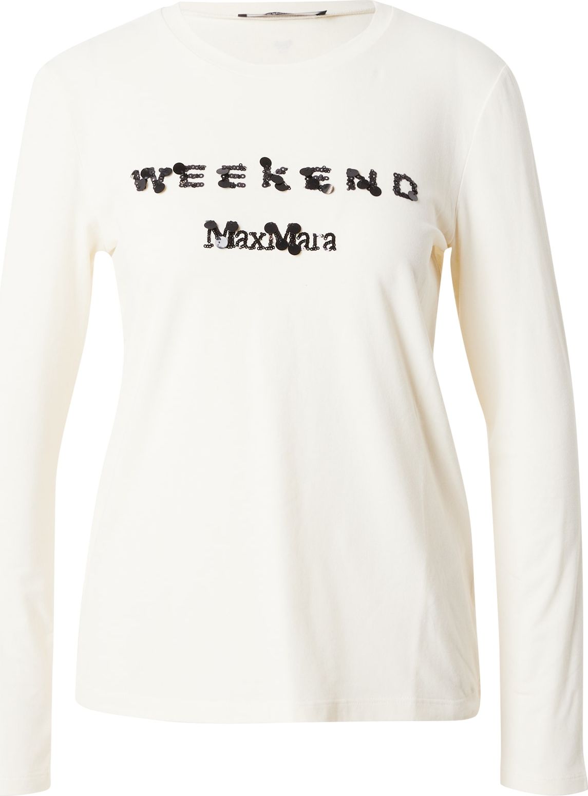 Tričko 'SIAMESE' Weekend Max Mara černá / bílá