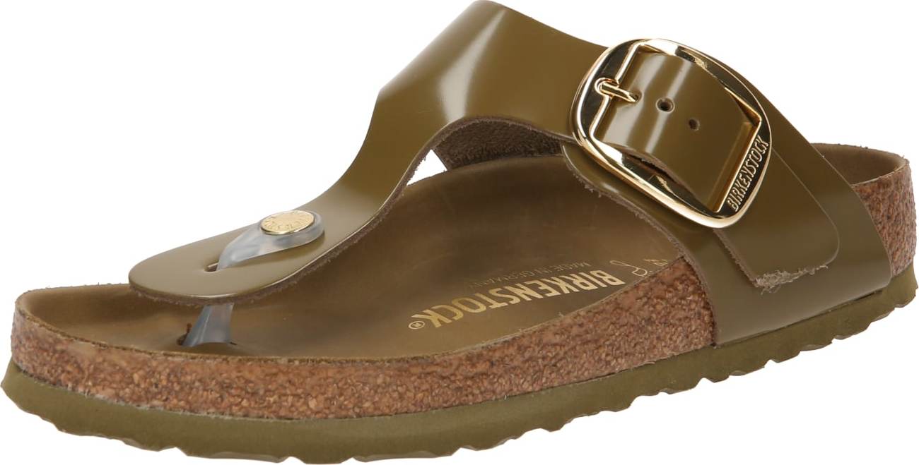 Žabky Birkenstock olivová