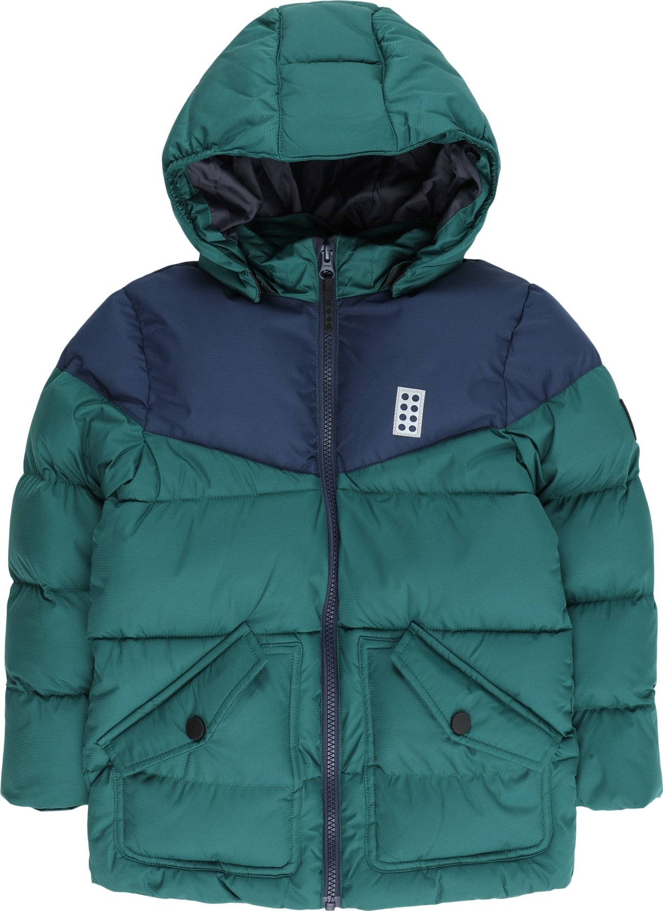 Zimní bunda 'JEBEL' LEGO® kidswear námořnická modř / tmavě zelená
