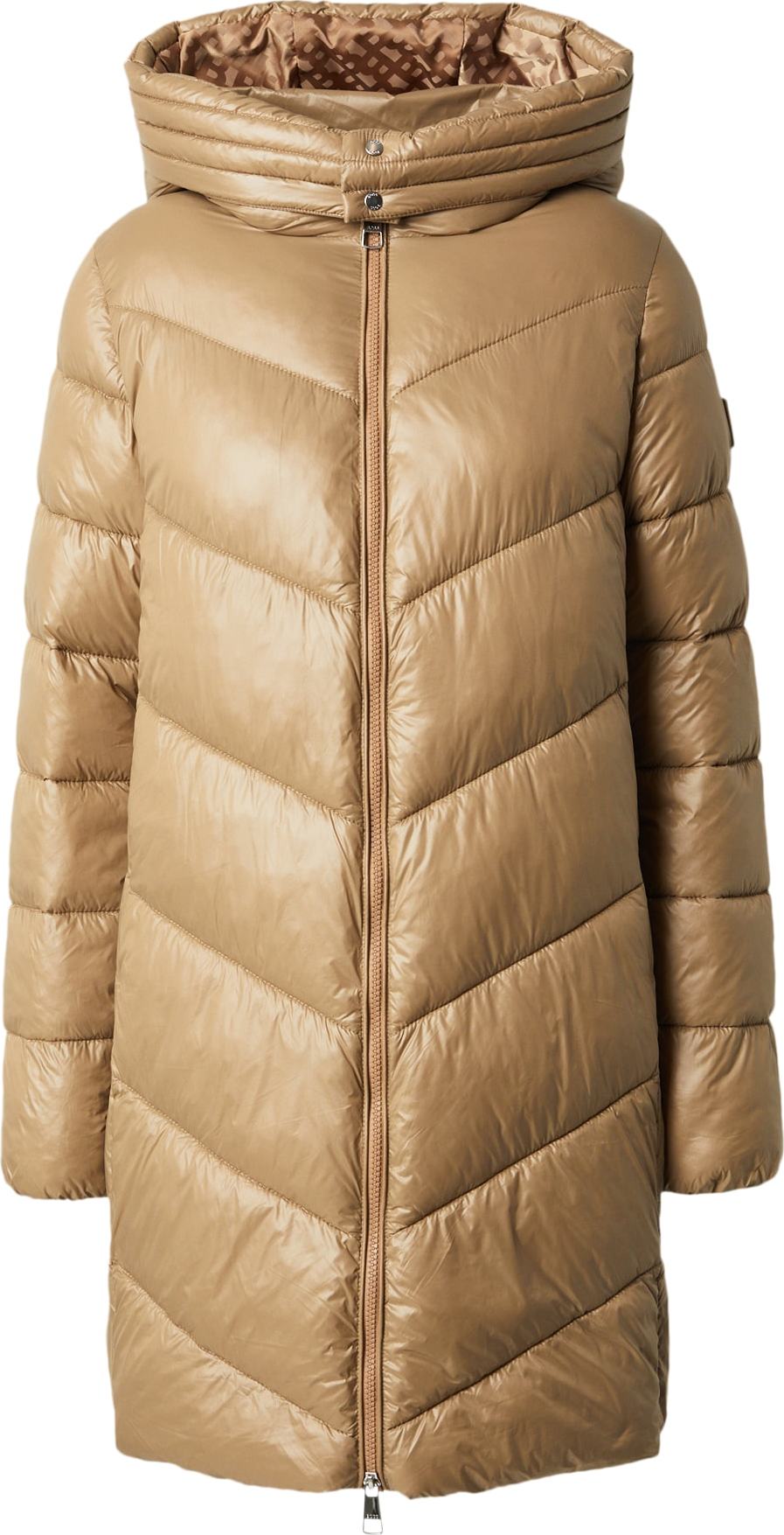 Zimní kabát 'Petrana' BOSS Black velbloudí