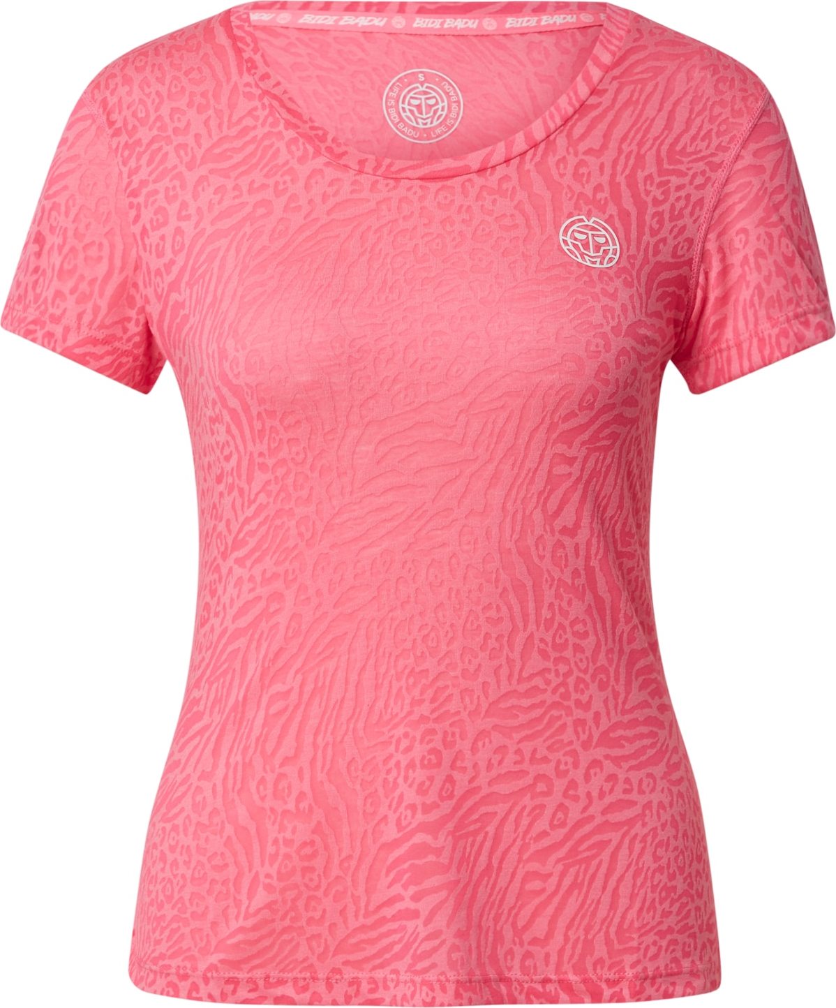 Funkční tričko 'Anni' BIDI BADU pink / světle růžová / bílá
