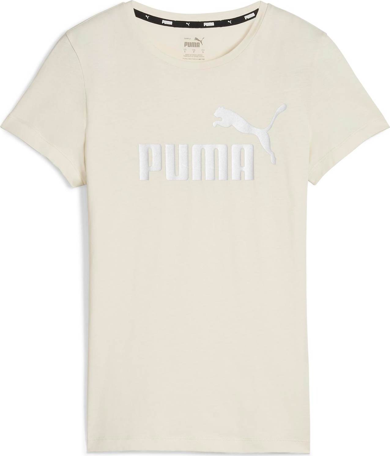 Funkční tričko 'ESS+' Puma bílá / offwhite
