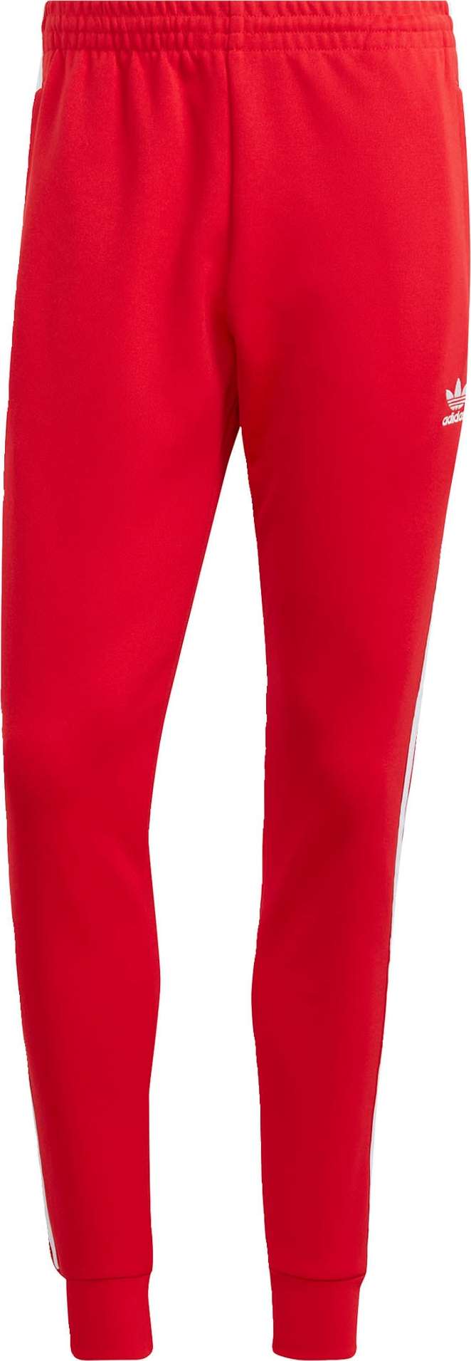 Kalhoty 'Adicolor Classics Sst' adidas Originals červená / bílá