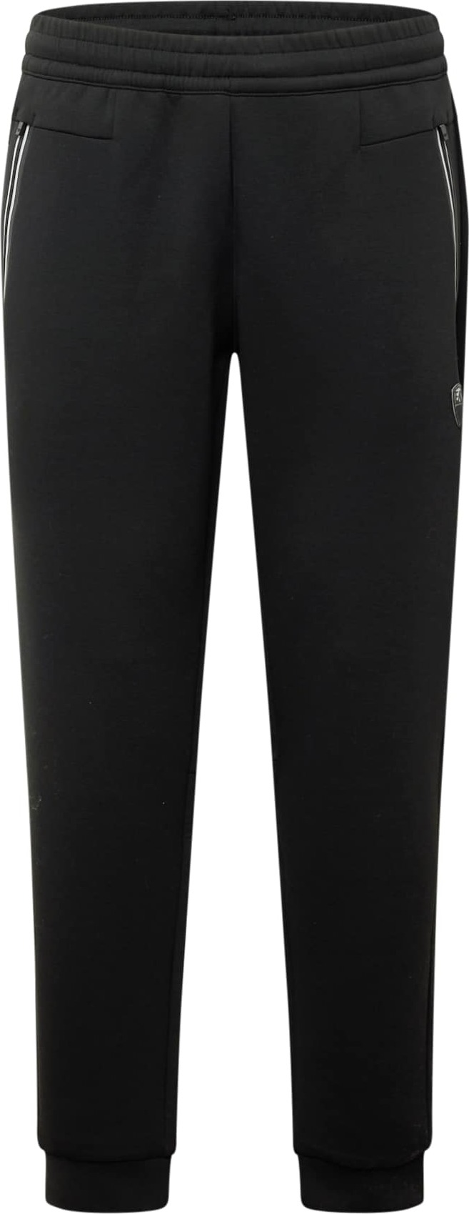 Kalhoty EA7 Emporio Armani černá / bílá