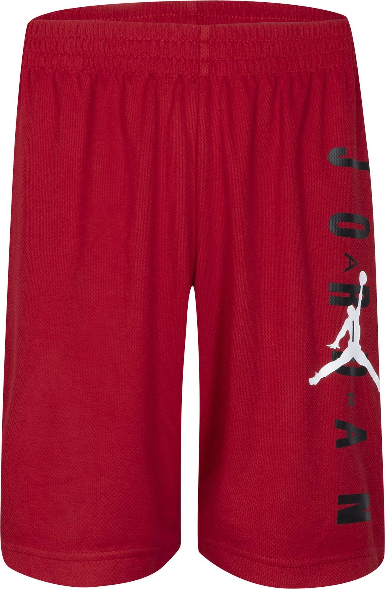 Kalhoty Jordan červená / černá / bílá