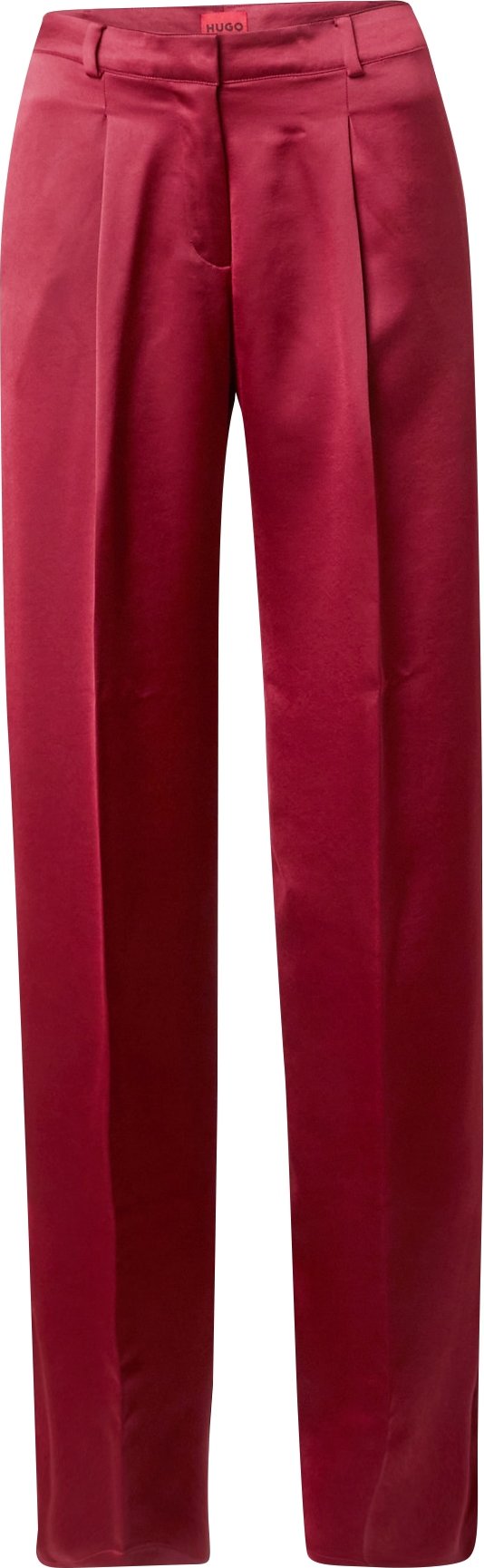 Kalhoty s puky 'Haroti-1' HUGO burgundská červeň