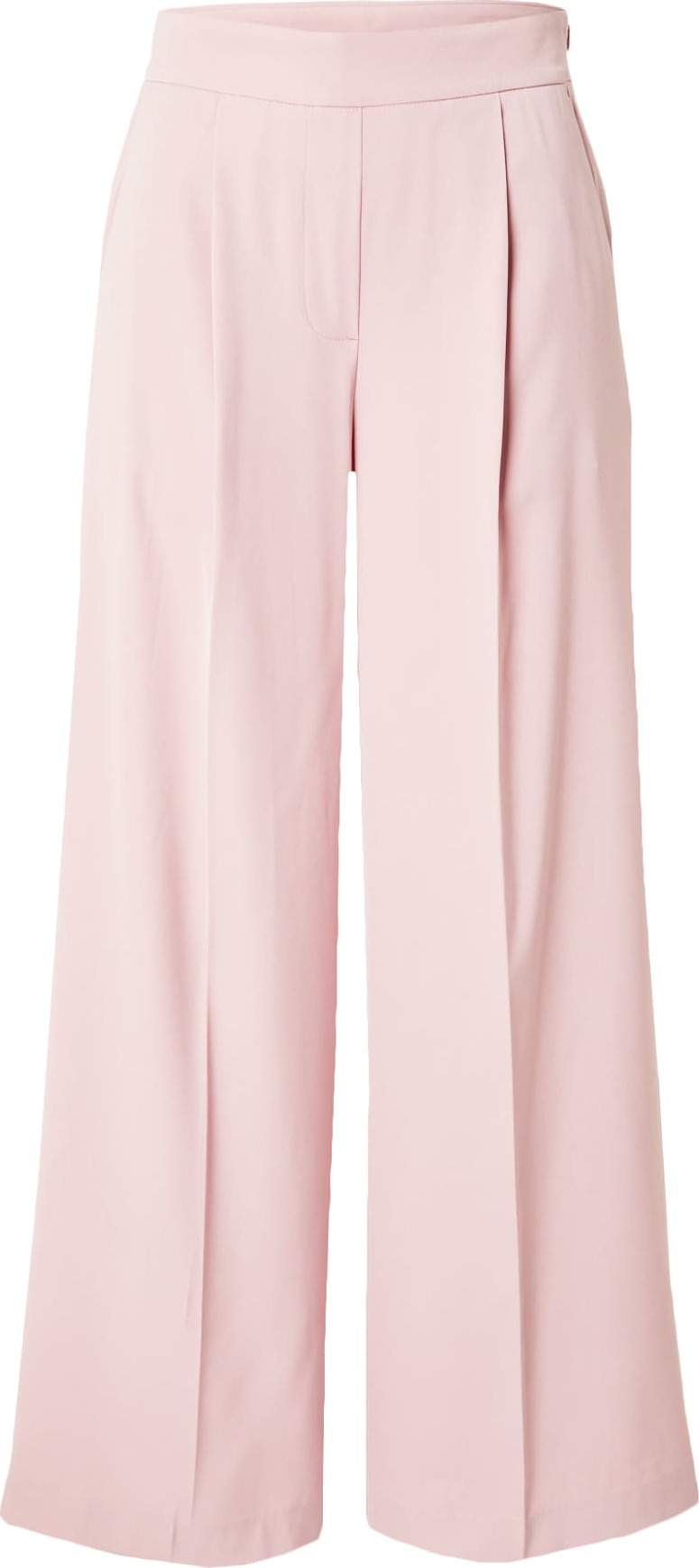 Kalhoty se sklady v pase Marks & Spencer růžová