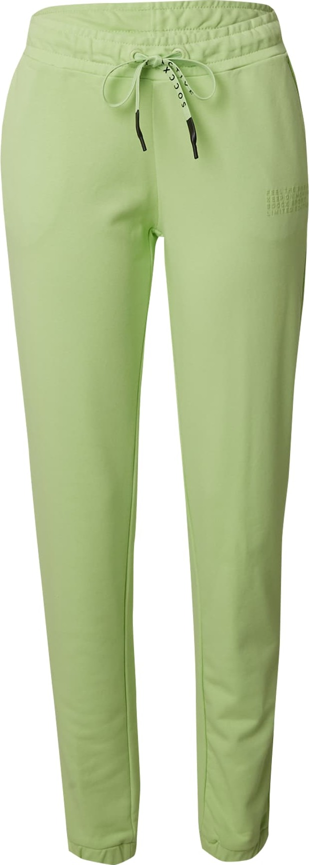 Kalhoty Soccx světle zelená