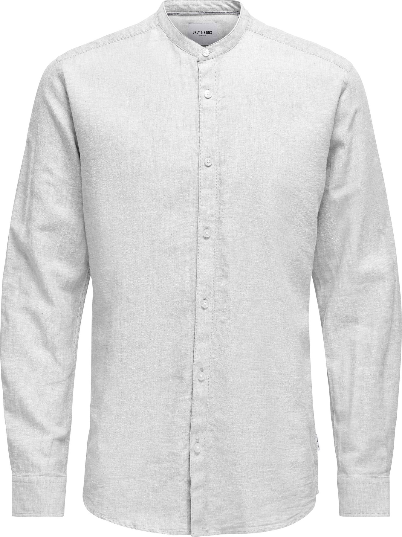 Košile 'Caiden' Only & Sons bílý melír