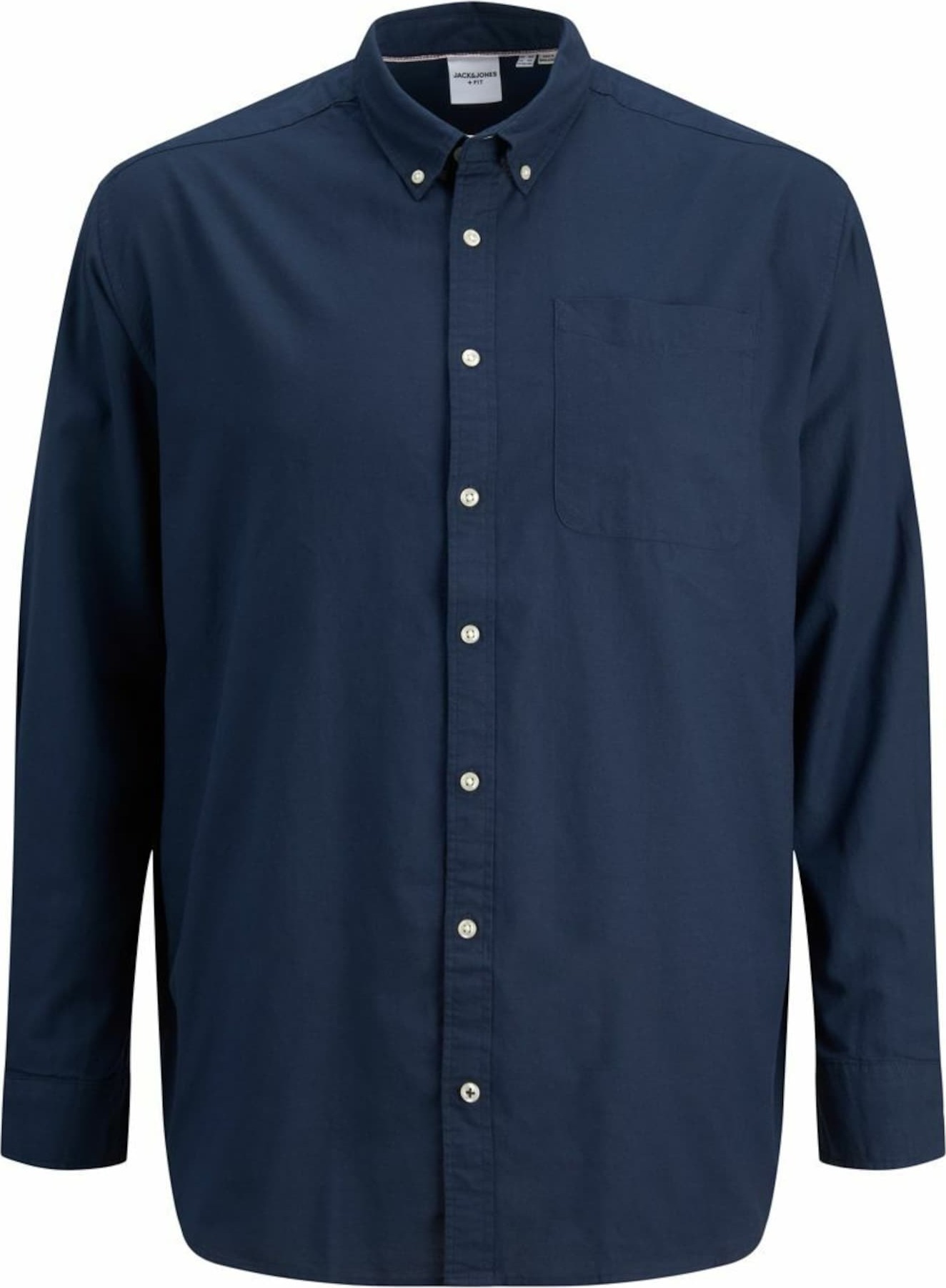 Košile 'Oxford' Jack & Jones Plus námořnická modř