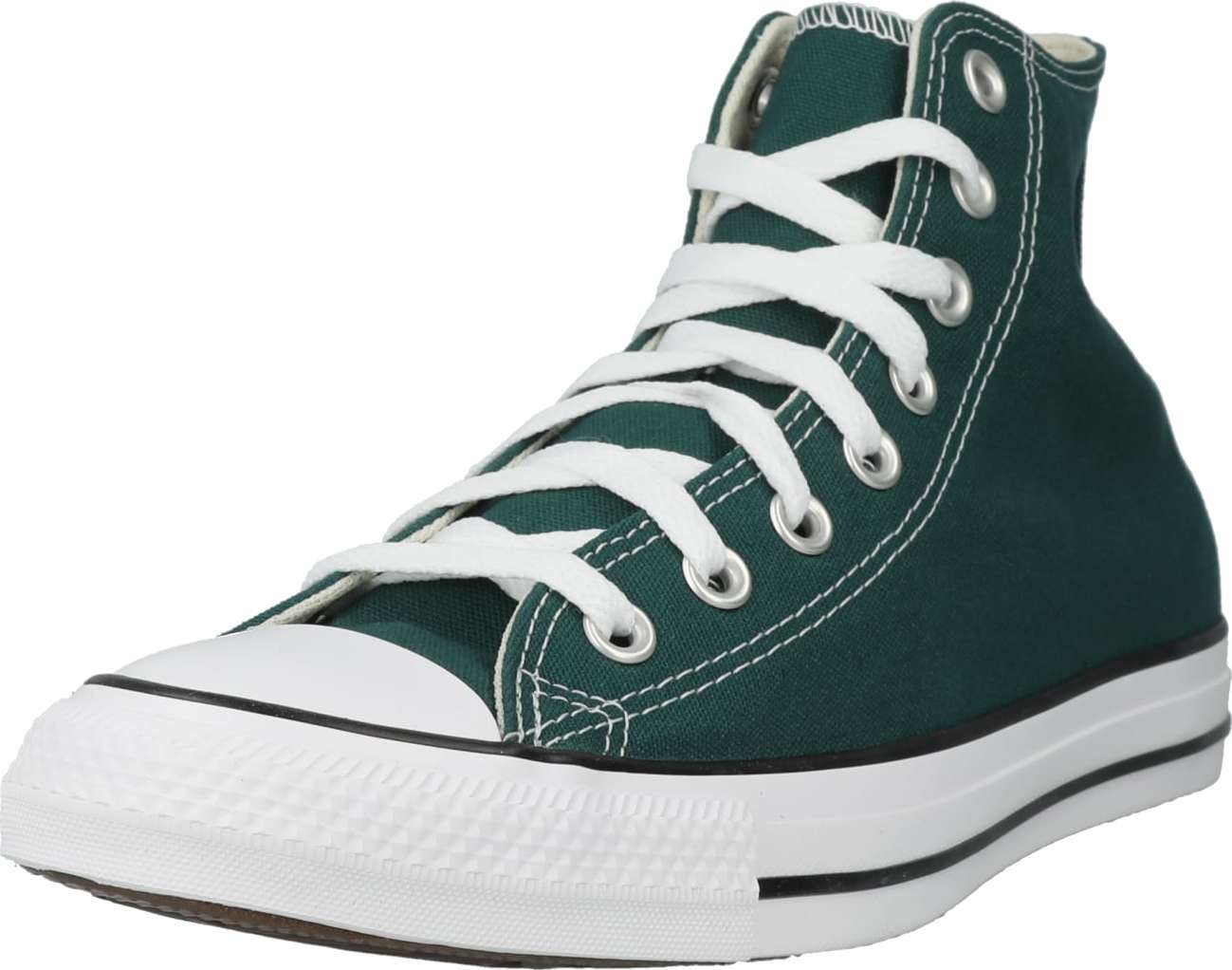 Kotníkové tenisky Converse tmavě zelená / černá / bílá