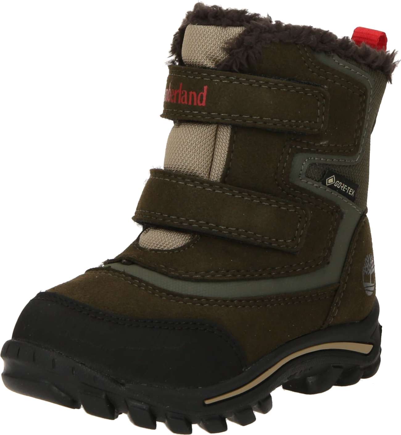 Kozačky 'Chillberg 2-Strap GTX' Timberland šedá / režná / tmavě zelená / černá