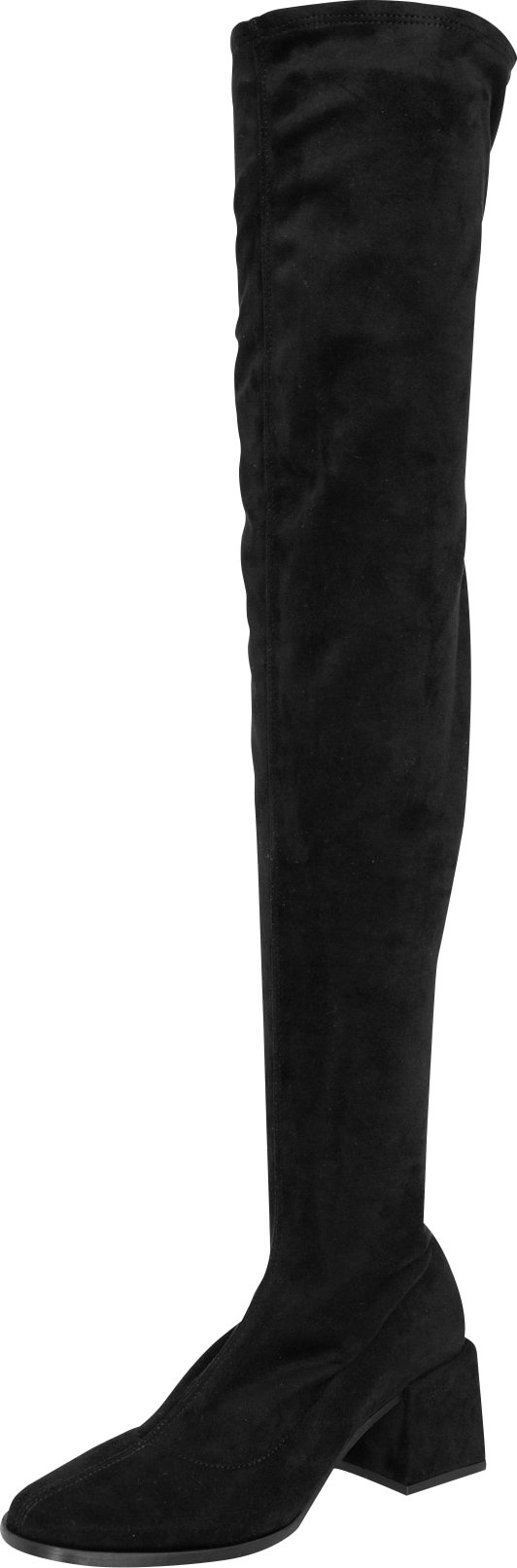 Kozačky nad kolena 'Brea' EDITED černá
