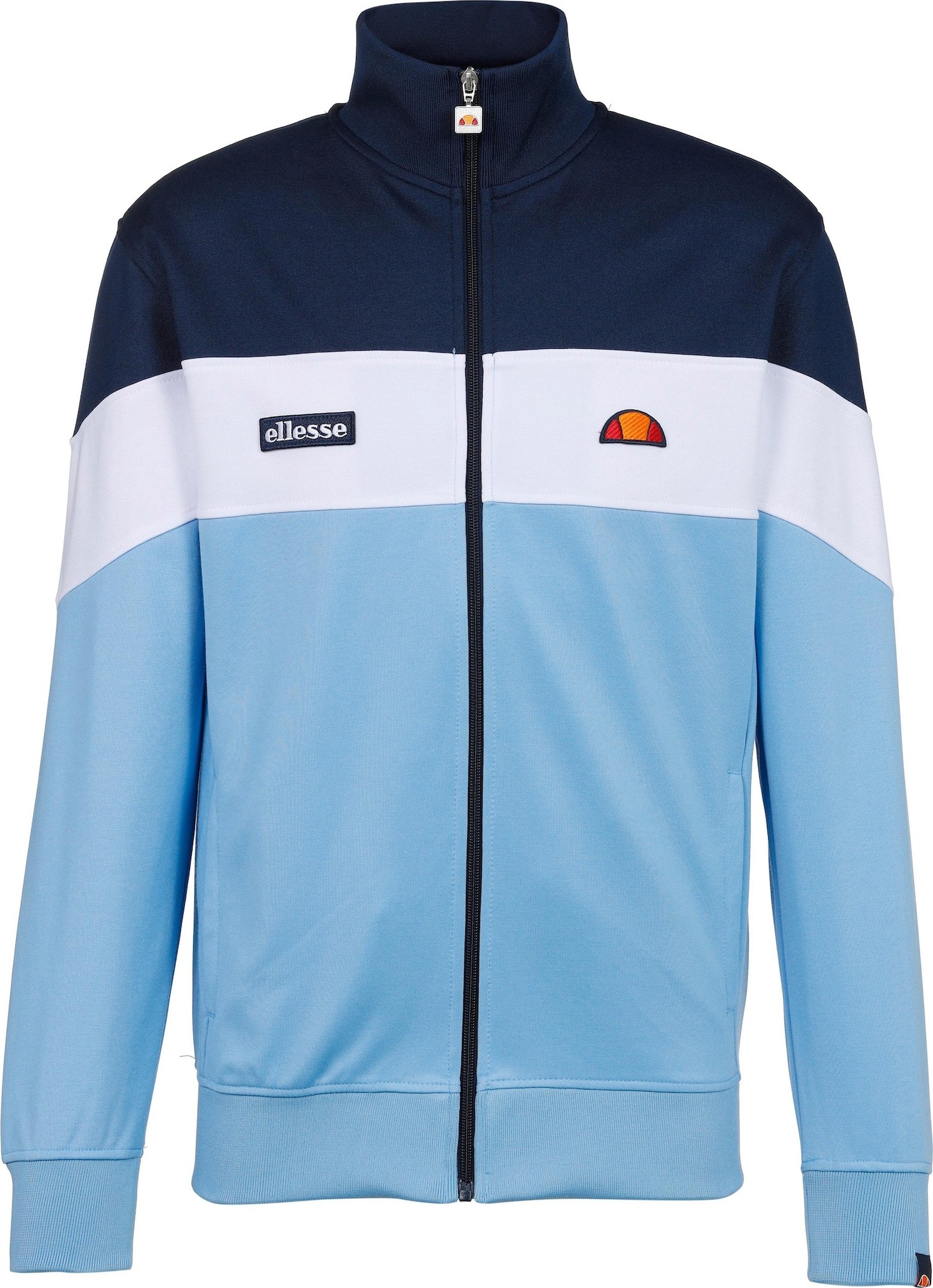 Mikina 'Caprini' Ellesse modrá / námořnická modř / bílá