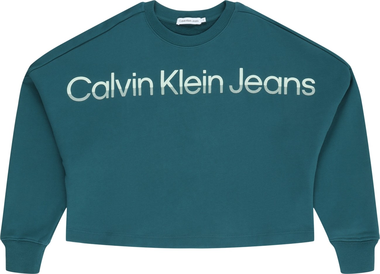 Mikina 'HERO' Calvin Klein Jeans petrolejová / mátová / nefritová