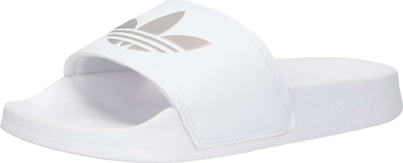 Pantofle 'Adilette Lite' adidas Originals šedá / bílá