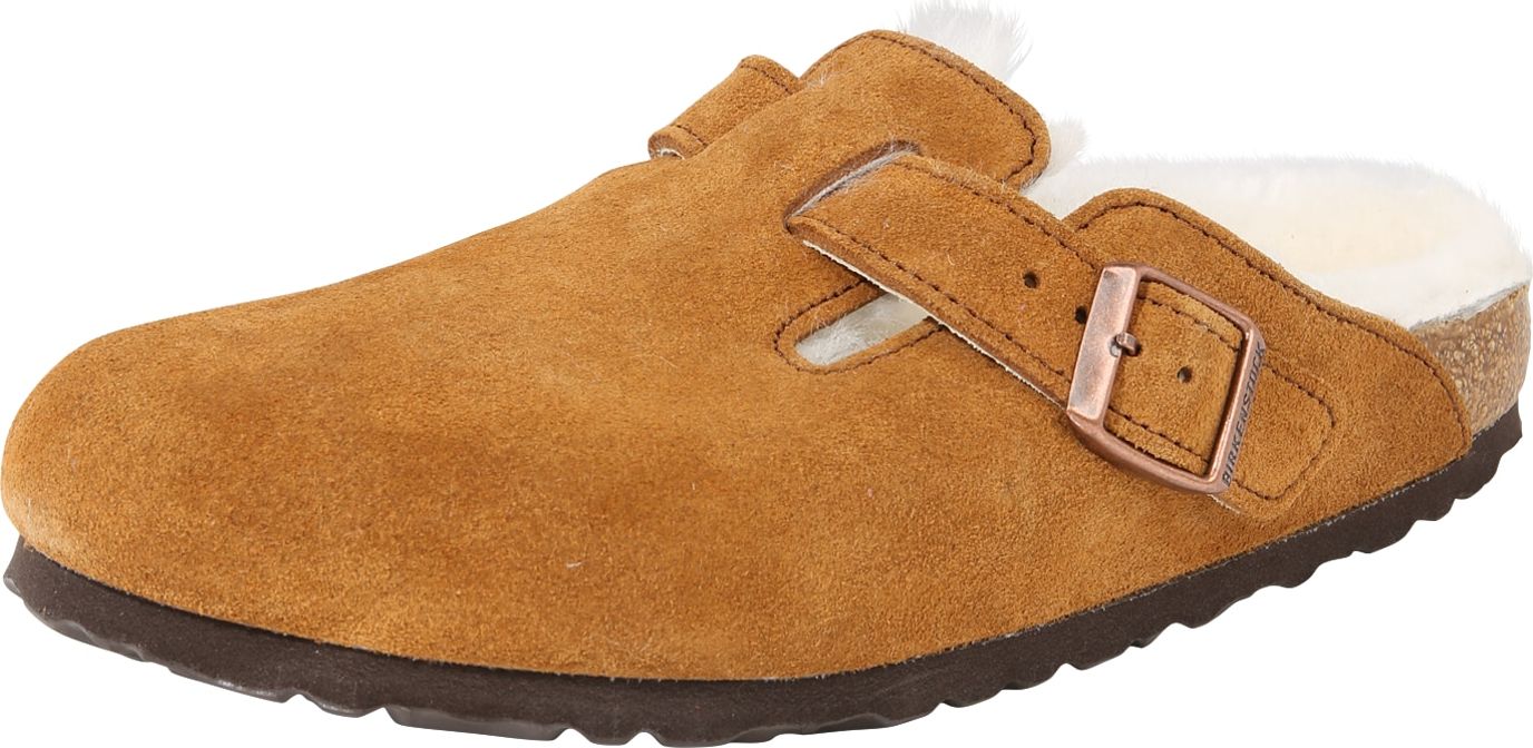 Pantofle 'Boston S' Birkenstock koňaková