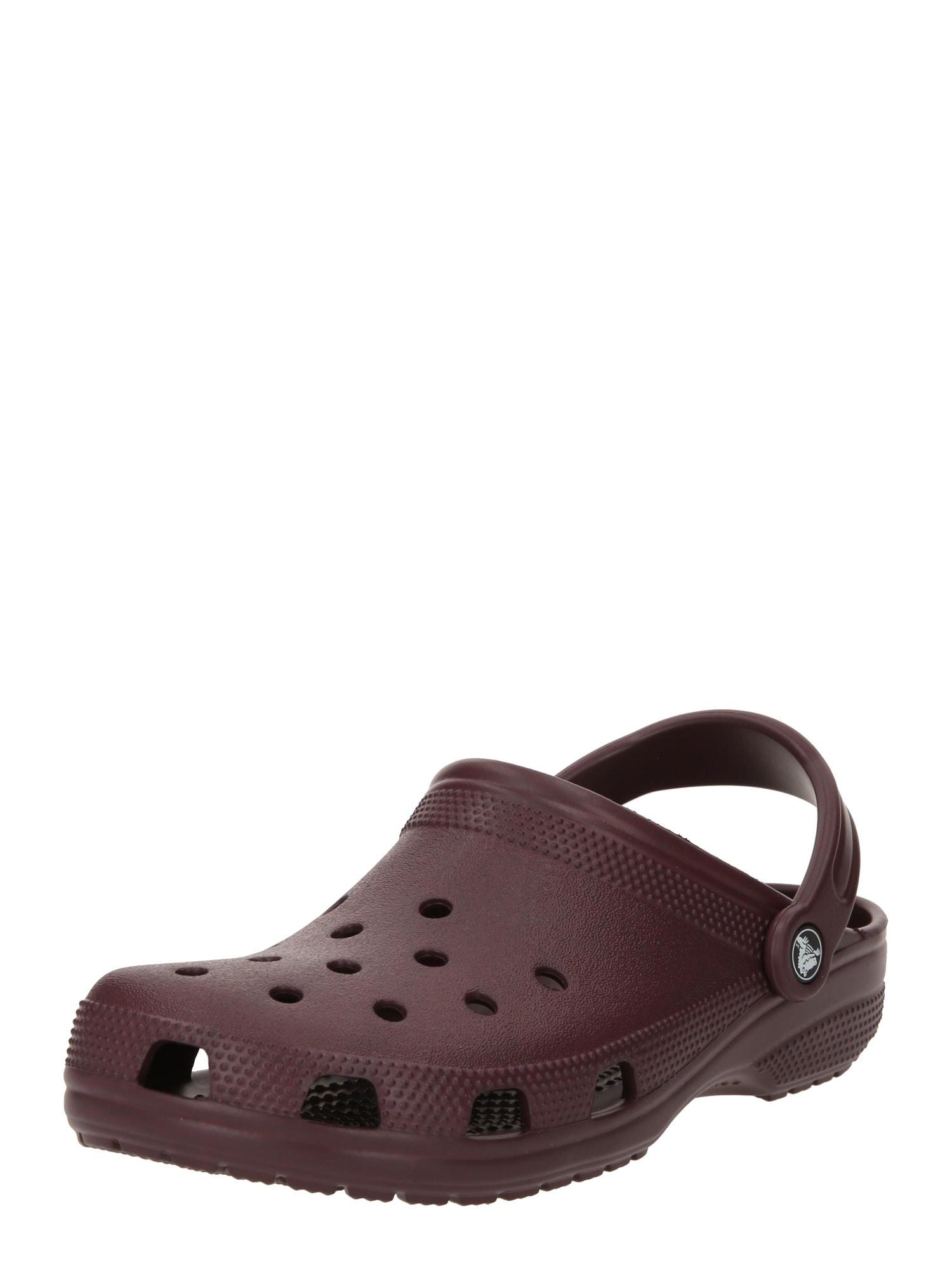 Pantofle 'Classic' Crocs tmavě červená