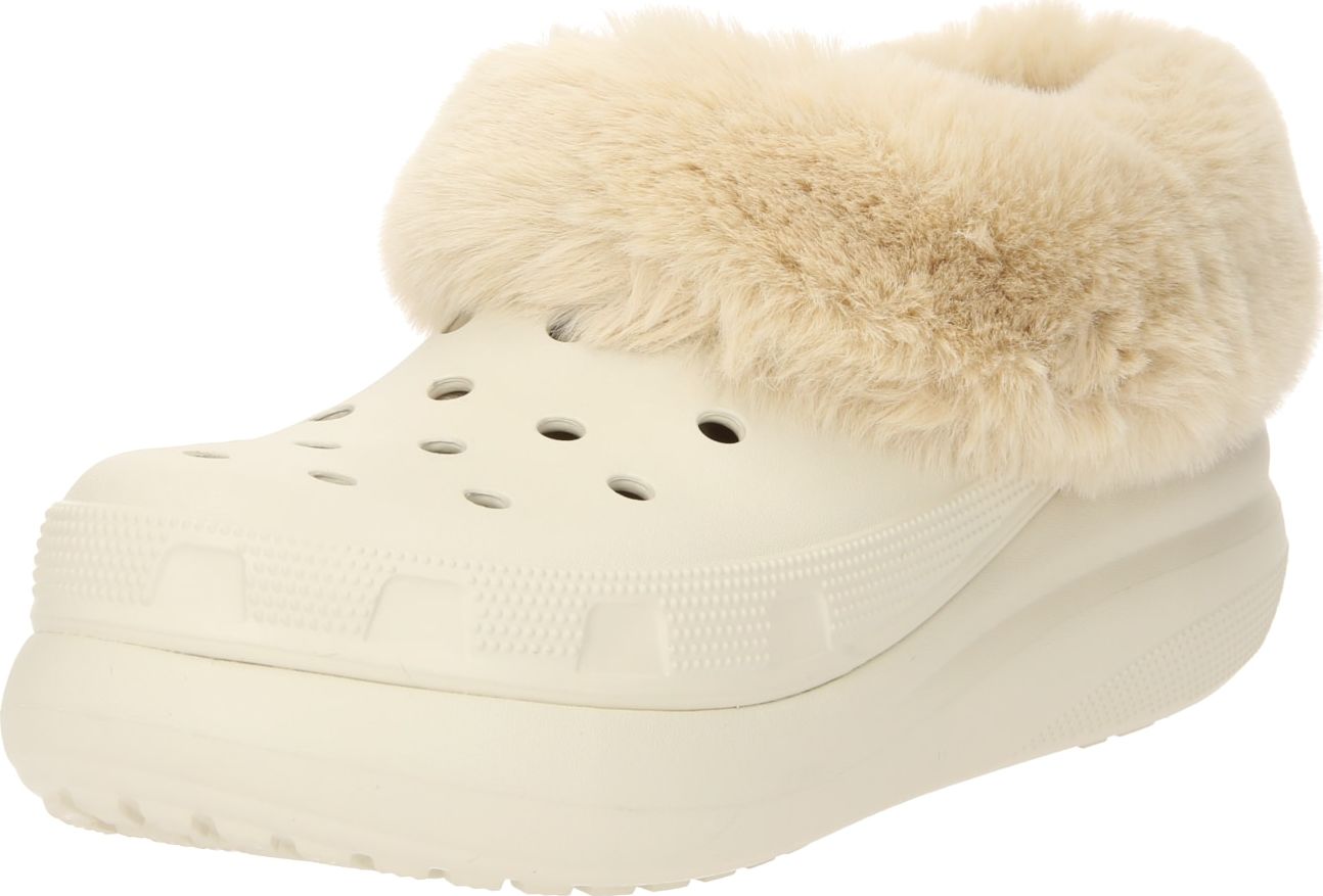 Pantofle 'Furever Crush' Crocs béžová