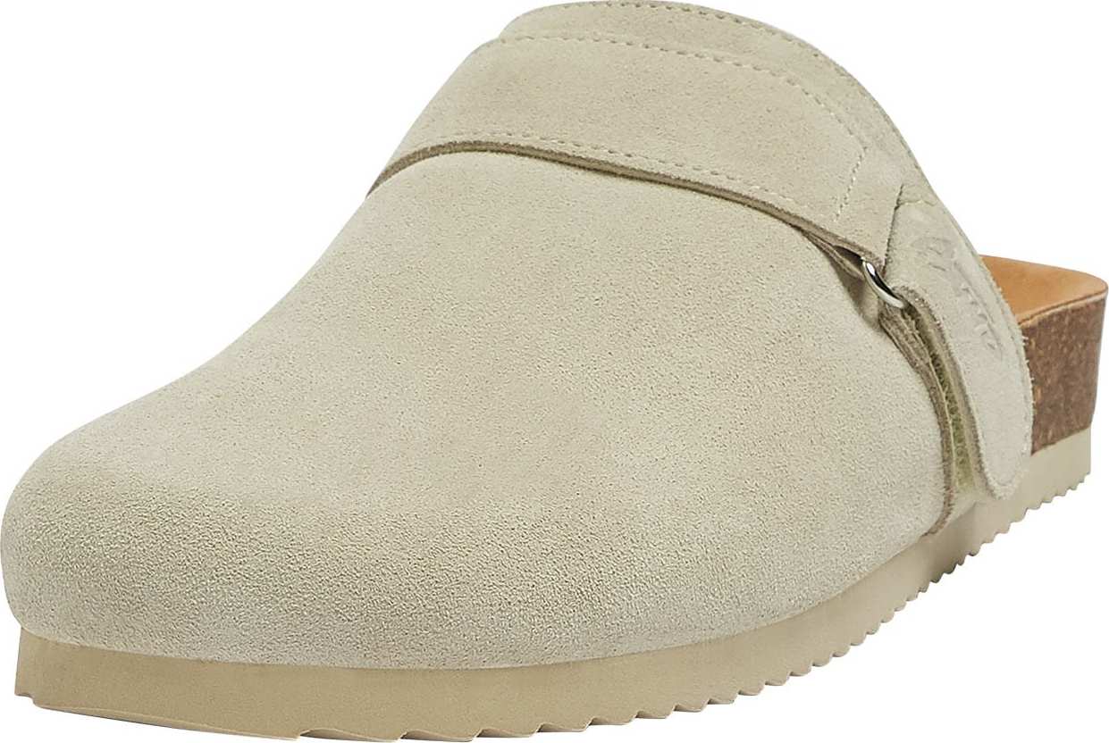 Pantofle Pull&Bear světle šedá