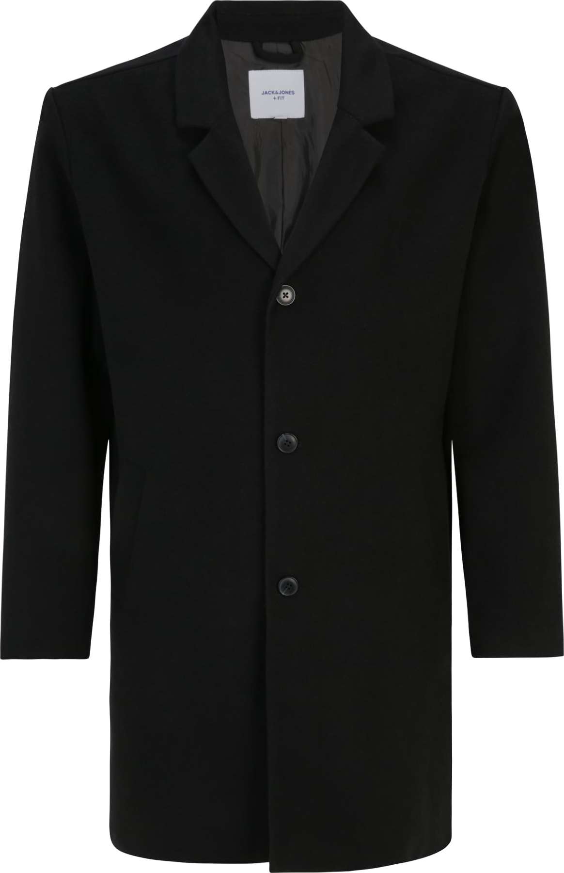 Přechodný kabát 'ZAC' Jack & Jones Plus černá