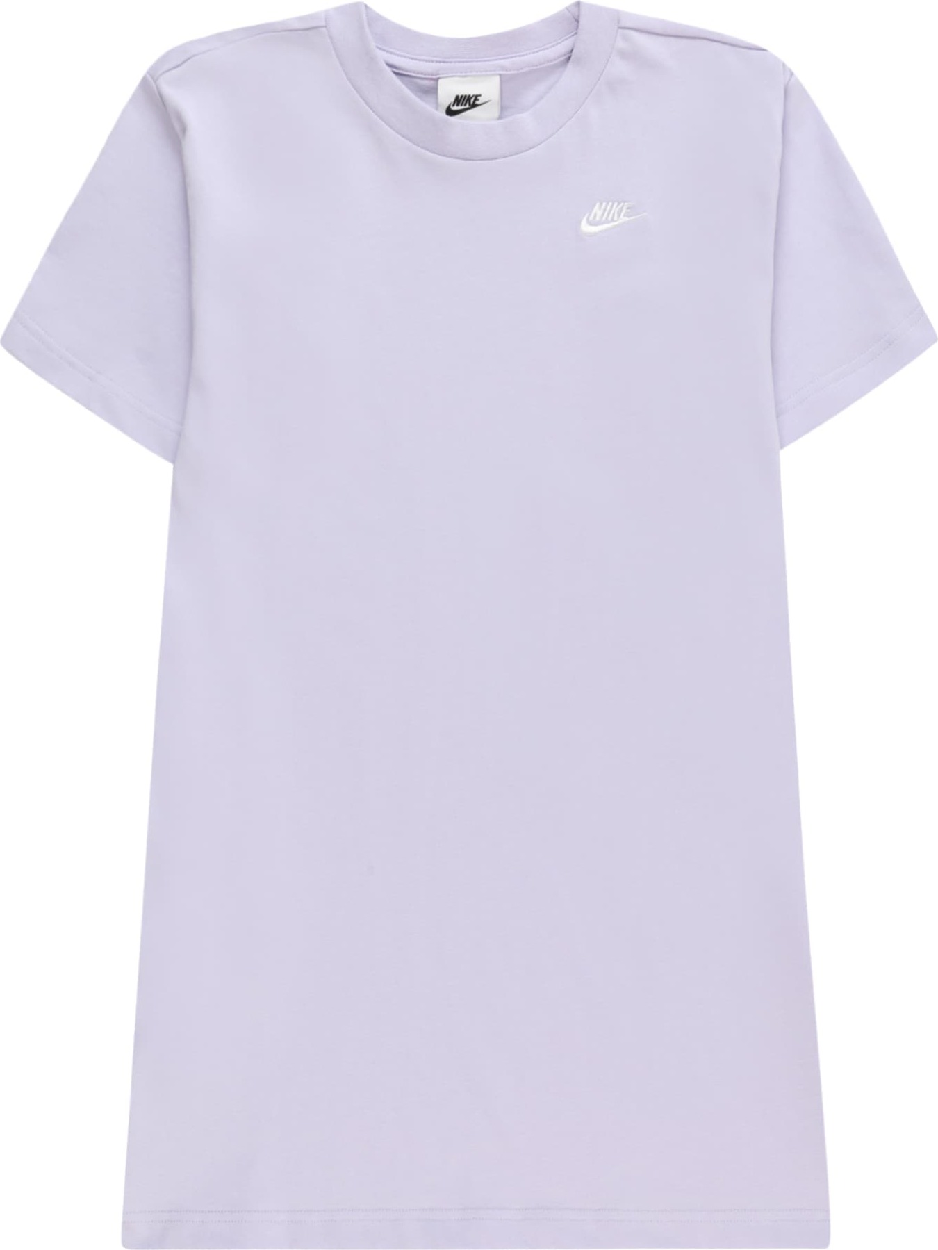 Šaty Nike Sportswear pastelová fialová / bílá