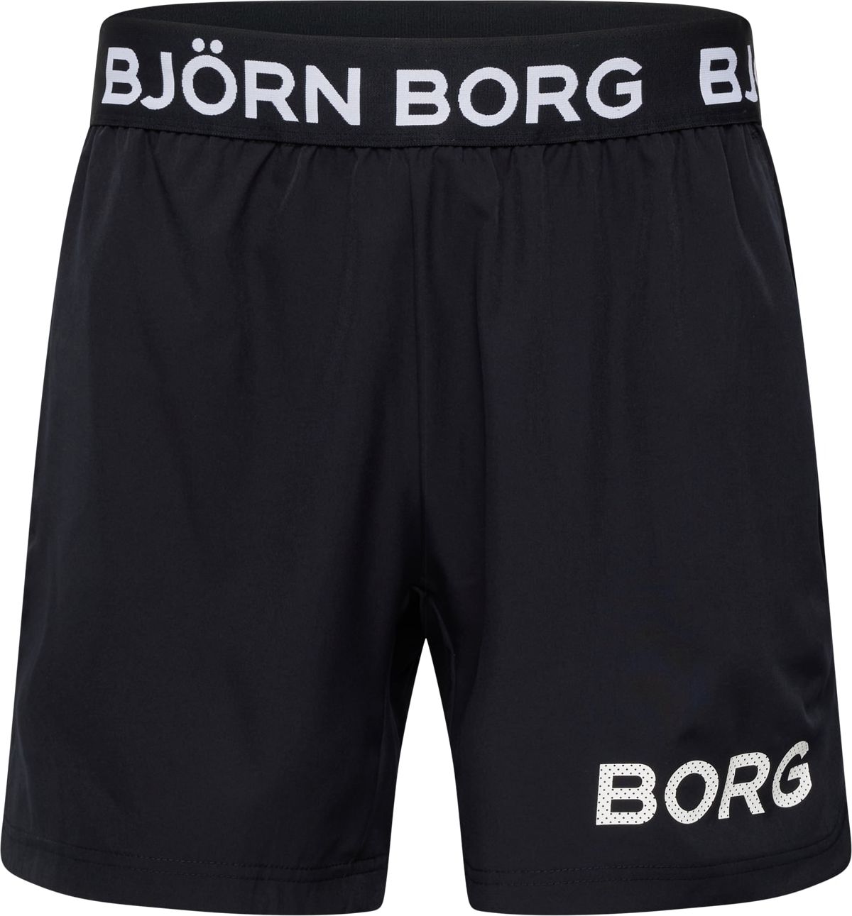 Sportovní kalhoty BJÖRN BORG černá / bílá